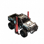 4×4駆動トラック（固定）