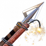 クロスボウ用爆発ボルト