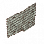 バンディット（壁・橙・リブ付き・3×2）