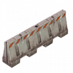 プラスチックバリケード（白）