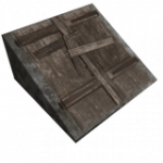 木製地下室ドア