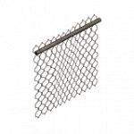 チェーンリンク（上部・手すり・無地・POI）