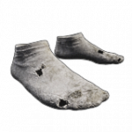 ボロボロの靴下