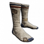 パッチワークの靴下