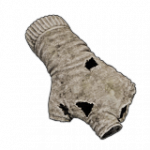 ボロボロのライナーグローブ