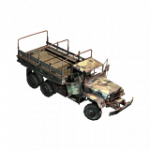 軍用トラック・後部開放