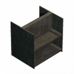 本棚（両面 、下段、空）