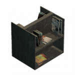 = 本棚（両面、蓋） = ランダムヘルパー