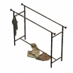 トレーダー軍服ラック（長方形・空）