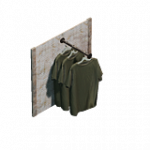 トレーダー軍服ラック