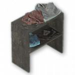 トレーダーの洋服棚（シャツが詰まっている） 01