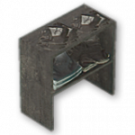 トレーダーの洋服棚（シャツが詰まっている） 02