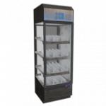 飲料用の冷凍庫(右、空、閉)