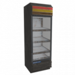 食料品用の冷凍庫(左、空、閉)