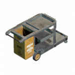 用務員カート（空）