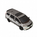 ミニバン（白）