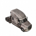 セミトラック（白）