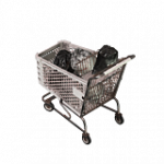 ショッピングカート（白）