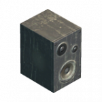 電子機器保管棚（本・スピーカー）