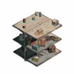 = 店舗用食料棚(ダブル・下段) = ランダムヘルパー