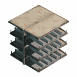 薬品棚(ダブル・下段、空)