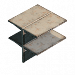 店舗用棚(ダブル・上段、空)