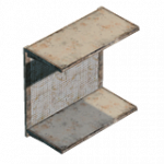 電子機器保管棚（片面 、下段、空）