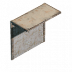 電子機器保管棚（片面、上段、空）