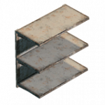 店舗用棚(シングル・下段、空)