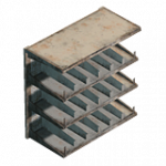 薬品棚(シングル・下段、空)