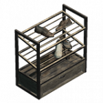 = 店舗用靴棚（片面 、下段、靴） = ランダムヘルパー