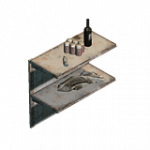 = 店舗用食料棚(シングル・上段) = ランダムヘルパー