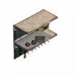 = 店舗用金属製品棚(シングル・上段) = ランダムヘルパー