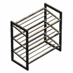 商品棚（片面、上段、靴無し）