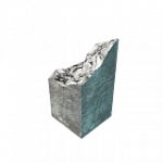 コンクリート（センター・1/4・破損）