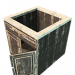 = キャビネット（カウンター・中空・古） = ランダムヘルパー