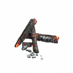 燃えカスの山（照明・暖炉・POI)