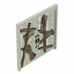 住宅用室外ダブルドア（オーク）