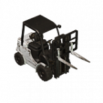 フォークリフト（白）02