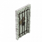 鉄製ドア（灰色）