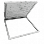 鉄製ハッチ（黒）