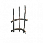 錬鉄製フェンス（中心・破損・左）