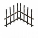 錬鉄製フェンス（下部・角）