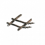 錬鉄製フェンス（上部・転倒）