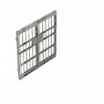 牢獄扉（灰・ダブル）