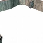 床トラップブロック 3×3（破損・1/2・オフセット）