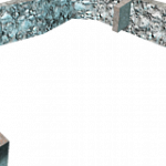 コンクリート床トラップブロック 3×3（破損・1/2・オフセット）