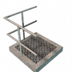 = 金属製キャットウォーク（コーナー用・罠） = ランダムヘルパー