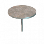 金属製支柱テーブル