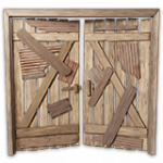 木製ドア（ダブル）